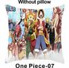 Наволочка с изображением Манки Д. Луффи из One Piece Эксклюзивная лимитированная серия для фанатов аниме Декор в тематике сокровищ для спальни студенческого общежития