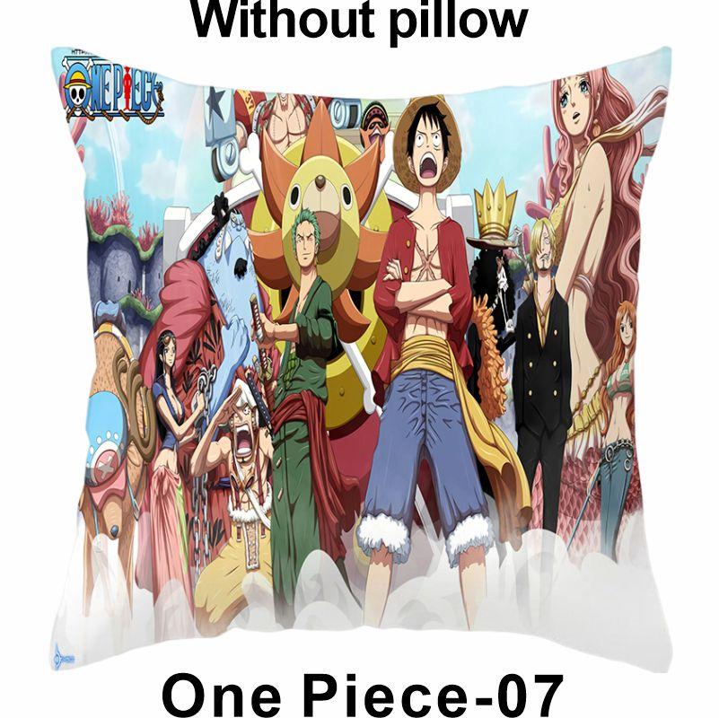 Наволочка с изображением Манки Д. Луффи из One Piece Эксклюзивная лимитированная серия для фанатов аниме Декор в тематике сокровищ для спальни студенческого общежития