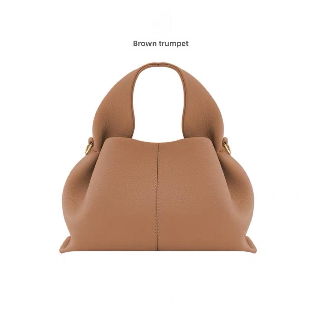 Универсальная сумка Cloud из французской коровьей кожи - однотонная европейская и американская модная сумка