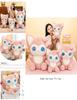 Cute Fox Plush Toy For Girls Cartoon Fox Stuffed Animal Doll Perfect Birthday Gift And Home Decor