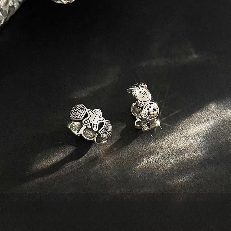 Серьги-кольца из стерлингового серебра 925 пробы: 2025 Современный Нишевый Дизайн - Элегантный и Роскошный для Женщин