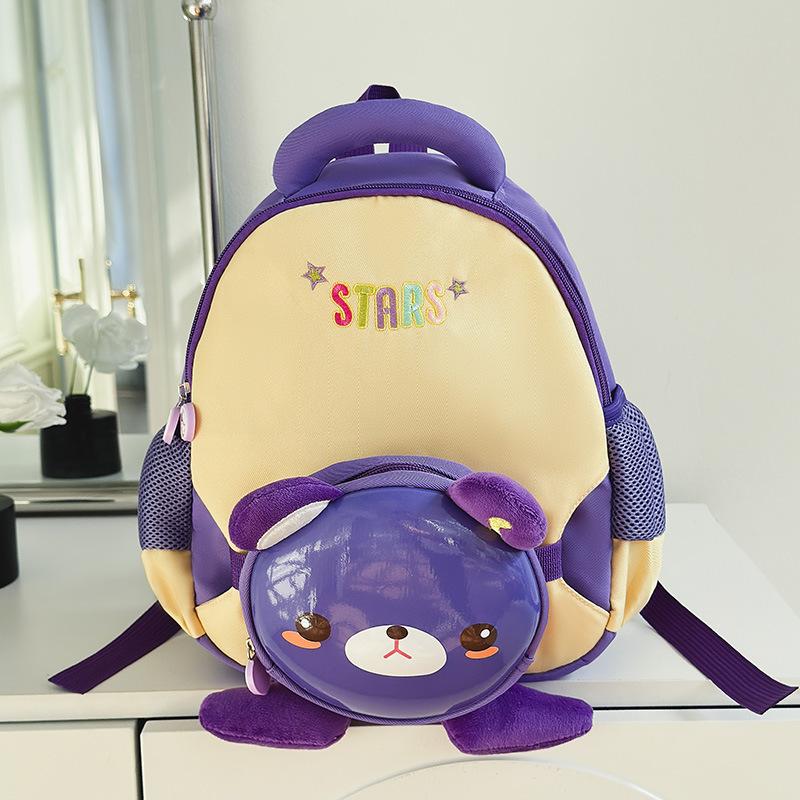 Милый рюкзак-медвежонок для детского сада, новый детский мини-рюкзак для мальчиков и девочек, сумка для детей младшей и средней группы