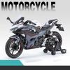 1/12 Kawasaki Ninja 400 Сплав Литой Модель Мотоцикла Коллекция Транспортных Средств Звук и Свет Внедорожный Автоцикл Игрушечная Модель Автомобиля