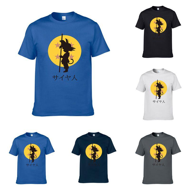 Unisex Dragon Ball Z Vegeta Graphic Print Soft Cotton Casual T-shirt Short Sleeve Top