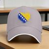 Bosnia and Herzegovina Baseball Cap  Fashion Women Unisex Trucker Hat High Quality Custom Logo Hunting Camping Snapback Cap Gift