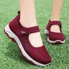 Middle-Aged and Elderly Walking Shoes Mom Shoes Spring and Summer New Women's Shoes Comfortable Velcro Soft Bottom Old Shoes for Children
