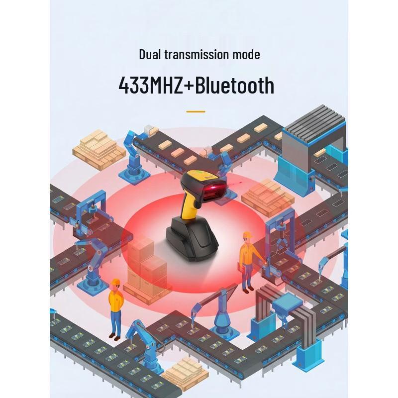 Беспроводной 2D сканер штрих-кодов Comet WE40D Bluetooth