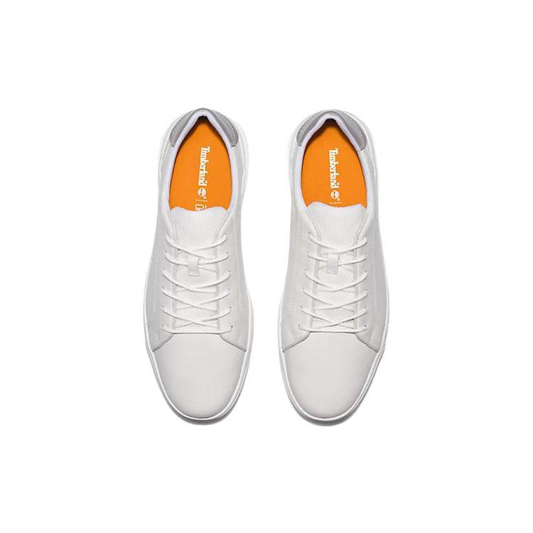 Timberland Seneca Bay кожаные повседневные прочные легкие низкие кроссовки мужские кроссовки белые A2921L77