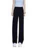 Woodpecker High Waist Wide Leg Draping Women's Pants - Spring/Autumn 2025 Ice Silk Straight Trousers