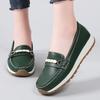 Женские пенни-лоферы из искусственной кожи, классические мокасины, повседневные, удобные, легкие, прогулочные туфли на плоской подошве, для вождения, женские туфли-лоферы