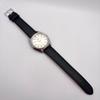 Rare Working SEIKO QT Snow White Dial Snowflake Guilloche Men's Vintage 38-7030