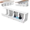 Strong Load-bearing Under Desk Cable Organizer Large Capacity Socket Strip Holder  Living Room