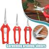 Stainless Steel Garden Pruning Shears Potted Tree Branches Scissors Fruit Picking Small Scissors Orchard Farm Gardening Tools