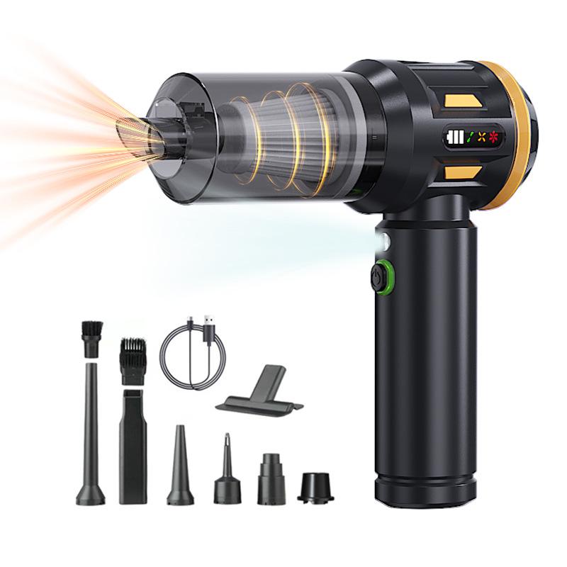 Трансграничный автомобильный пылесос, Бесщеточный двигатель, Мощный электрический воздуходув, Вакуумный насос, Ручной четыре-в-одном