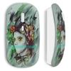 Wireless Mouse - MANIACASE - Angel Paint Design - White Color - USB Wifi Dongle Included - Compatible Mac and PC