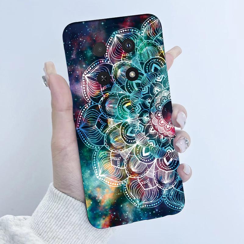 Чехол для Huawei Nova 12i Дизайн 'Девочка с цветами' Мягкий силиконовый чехол для телефона для Huawei Nova12i 12 i 4G CTR-L81 L91 Nova 13i Чехол Capa