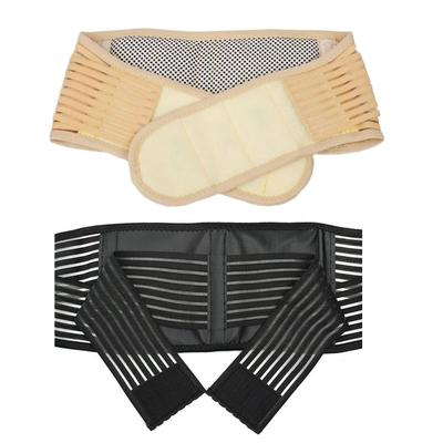 Поясничный поддерживающий пояс, корсет для снятия напряжения при грыже межпозвоночного диска, используется для самостоятельного подогрева спинного давления