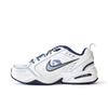 Air Monarch 4 Нескользящие Износостойкие Низкие Массивные Кроссовки Унисекс Белый Синий 415445-102 (Команда746-)