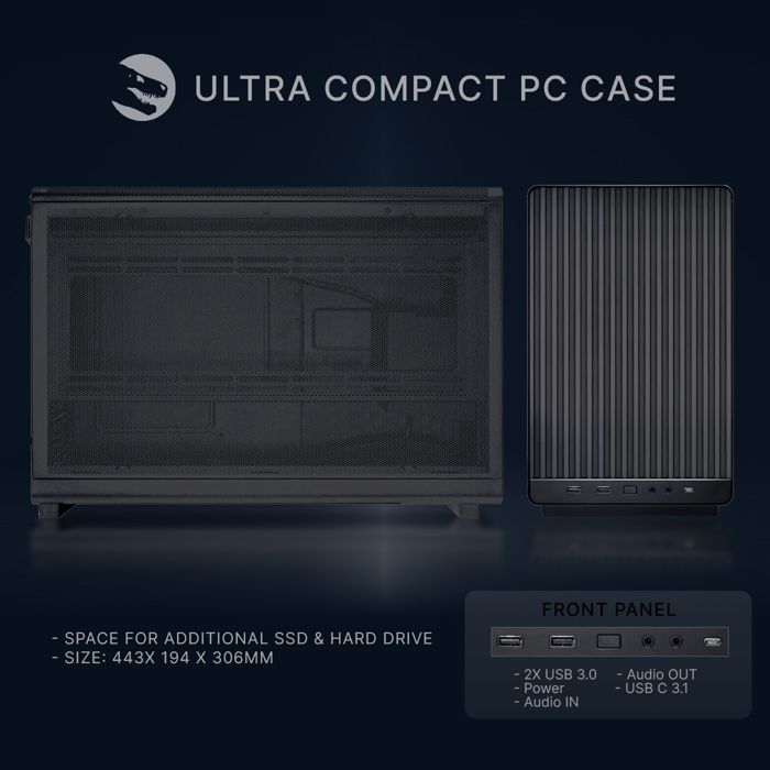 Sedatech Мини-ПК Игровой Pro Micro ATX • AMD Ryzen 9 9900X • RTX5090 • 32 ГБ DDR5 • 2 ТБ SSD M.2 • Windows 11