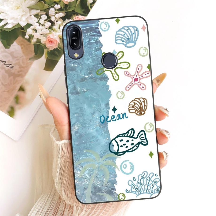 Чехол для телефона для ASUS Zenfone Max M1 M2 Pro ZB602KL ZB601KL ZB555KL ZB556KL ZB631KL ZB633KL Funda Мягкий силиконовый чехол с рисунком