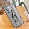 Treble Clef Music Note Case For POCO X3 X6 F6 Pro M6 X5 F3 F5 M5s Xiaomi 13 14 Ultra 12 Lite 11T 12T 13T Pro Cover