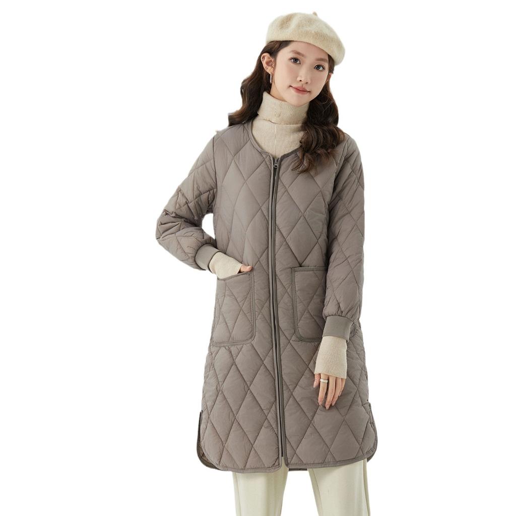 Женская зимняя теплая хлопковая одежда с длинными молниями, хлопковая одежда с прошитыми рукавами, женская флисовая одежда из хлопка Plus Plus, хлопок 2401