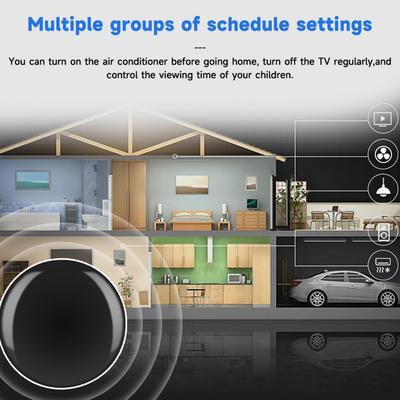 Для инфракрасного пульта дистанционного управления Zigbee с простой установкой и доступом через приложение