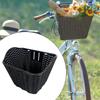 Electric Bike Basket Front Decoration Bicycle Carrier Storage Easy To Install