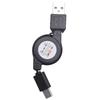 Быстрая зарядка USB Type C Пружинный кабель Для Samsung Huawei Type C Пружинный шнур Зарядка телефона Зарядка в машине Синхронизация