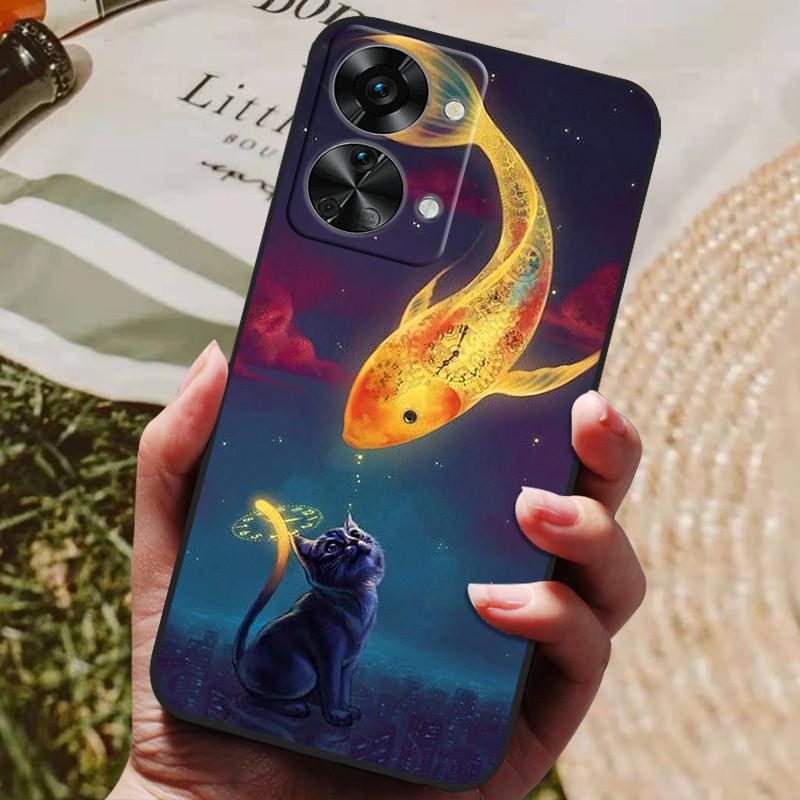 Phone Cases For Oneplus Nord 2T 5G Soft TPU Silicone Case Shockproof Cover for One plus Nord 2T 2022 Shell Para Nord 2 T CPH2399