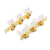 2Pcs/Set Metal Machine Head Tuners Keys Semi-closed Guitar String Tuning Pegs  Folk Acoustic
