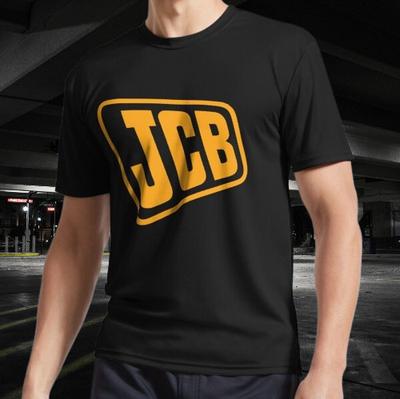 Jcb логотип товары необходимая футболка Активная Забавная Размер Мода Американская футболка