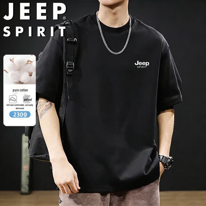 Мужская повседневная футболка с коротким рукавом JEEP SPIRIT