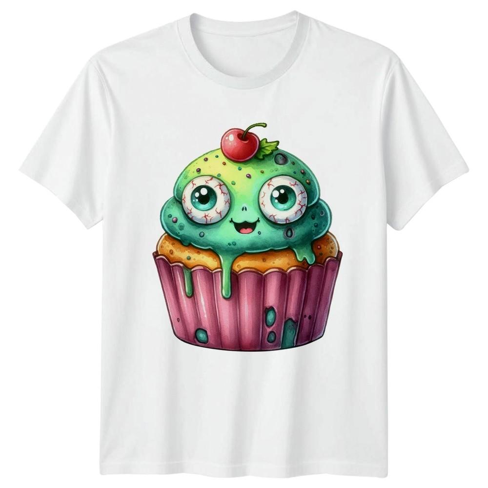 Zombie Cupcake Spooky Halloween Treat TShirt Zombie Halloween Halloween