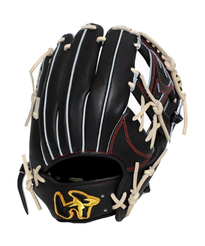 Пегас Наземный Топ WGN5PT56SHE (9007) Черный/Верблюжий, Бросок правой рукой (LH), Размер 8 для инфилдера, для хардбола и софтбола