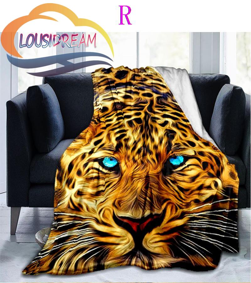 Пушистое одеяло с изображением леса, гепарда и леопарда, фланелевое теплое мягкое плюшевое одеяло для дивана-кровати, плюшевое одеяло