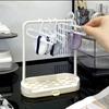Decorative Doll Clothes Storage Rack Mini Shoe Display Rack for Labubu/BJD Doll