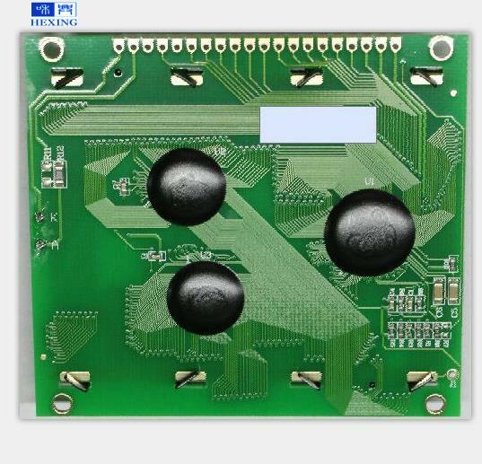 China Factory Production 128x64 Cob Resolution Backlit LCD Display Module LCM LCD12864 with Yellow Green Mode 5V