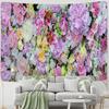 Variety of Flowers Wall Painting Tapestry Wall Hanging Boho Hippie Mandala Tapiz Art Simple Mystic Home Decor