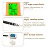 Multi-Function 6 in 1 Soil Tester 0-14pH pH Analyzer Large Screen Display Soil pH Tester  Farm