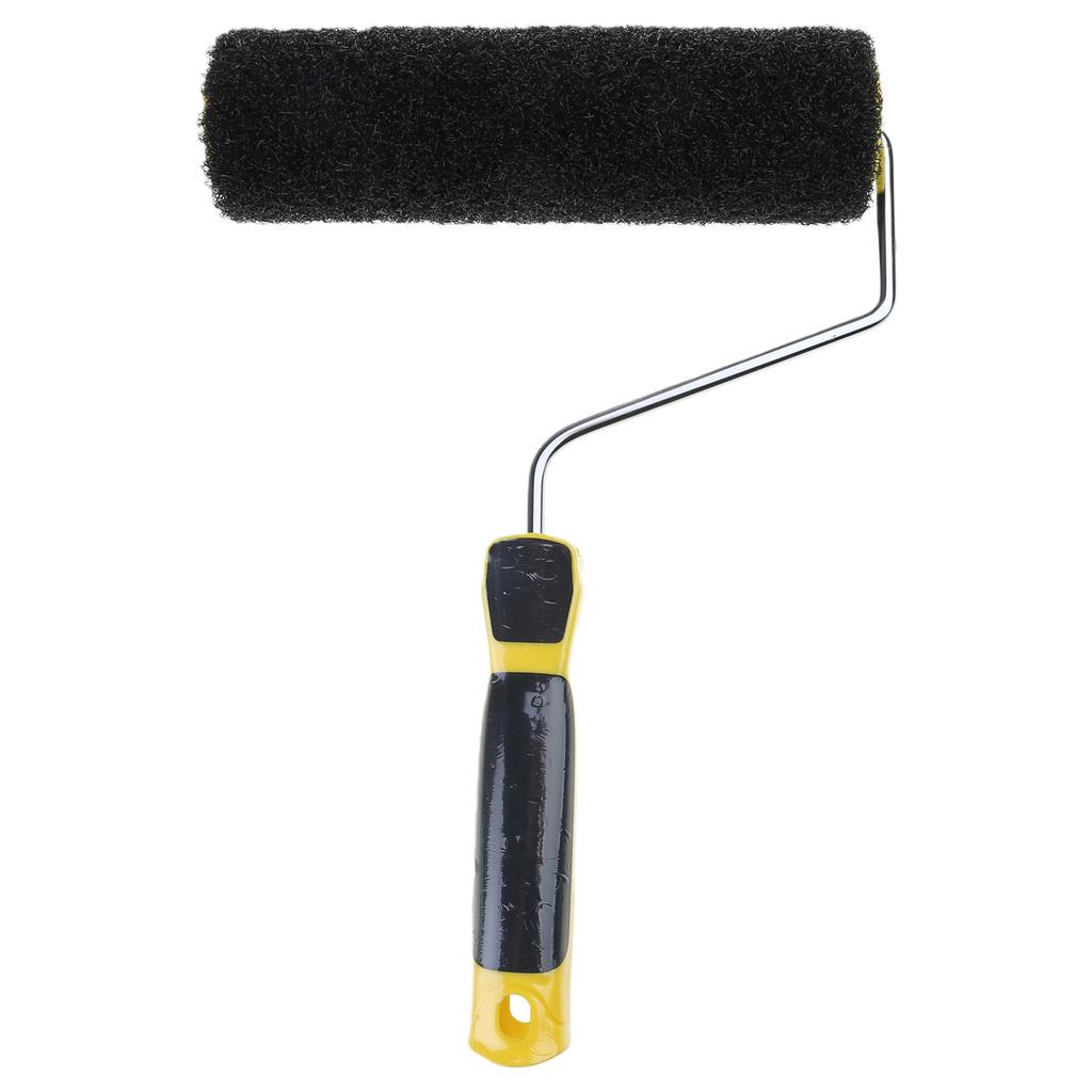 Валик для нанесения штукатурки Uprgades с ручкой, эффективный стальной валик для нанесения штукатурки для равномерного распределения шпатлевки