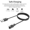 Магнитное зарядное устройство для умных часов, многоуровневая защита, USB-кабель 2-контактный, 1 м, кабель для зарядки умного браслета для Zeblaze Vibe 7 Pro