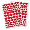 Red Heart Stickers from 1.1 To 2.2 Cm 160 Pieces