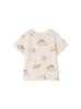 Gelato Pique Baby Donut Bear Print Size 80 T-Shirt, PBCT252455, PNK,