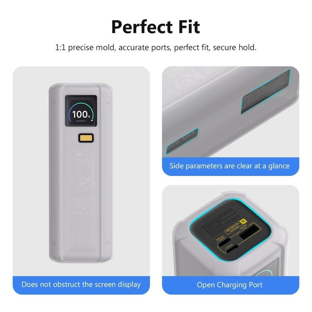 Silicone Power Protective Cover Anti-fall Carrying Case for Xiao Mi (25000mAH 212W) for Travel