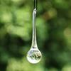 1 Pc Glass Raindrop Suncatcher, Multi-colored Crystal Prism for Chandeliers, Gardens, Christmas Trees, Wedding Decorations