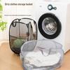 Foldable Mesh Laundry Basket, Large Capacity for Dirty Clothes and Bathroom Storage