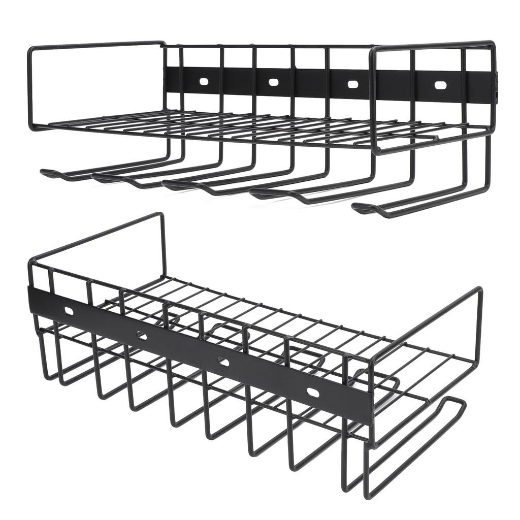Power Tool Organizer Holder Iron Wall Mounted Heavy Duty Cordless Drill Tool Shelf Utility Storage R