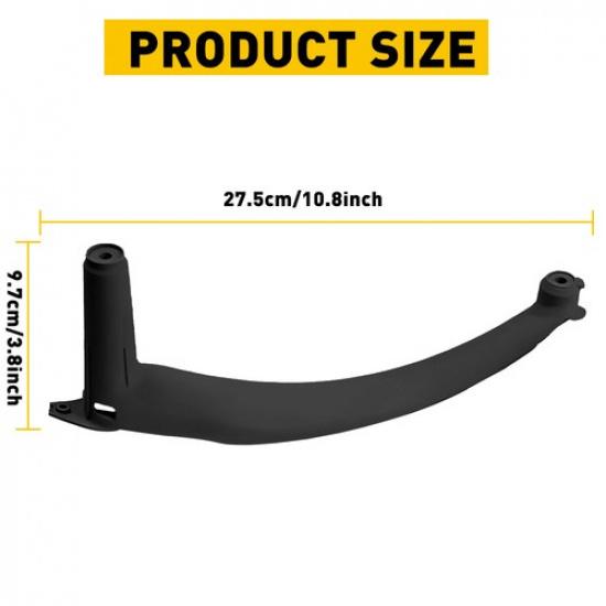 For E70 BMW X5 2007-2014 Right Door Passenger Panel Inner Handle Pull Cover Trim