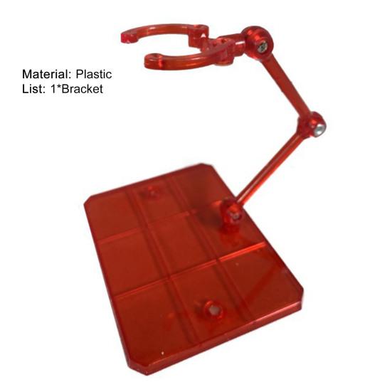 Action Figure Stand Stretchable Stable Plastic Easy Assembly Model Display Holder for Robot